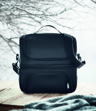 Logo trade promotional giveaways picture of: Cooler bag in 600D RPET