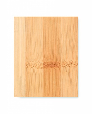 Logotrade promotional giveaway image of: Bamboo pen holder and LCD clock