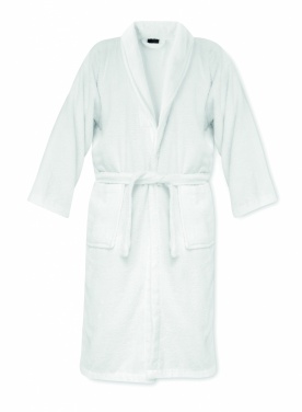 Logotrade business gift image of: Bathrobe organic cotton XL/XXL