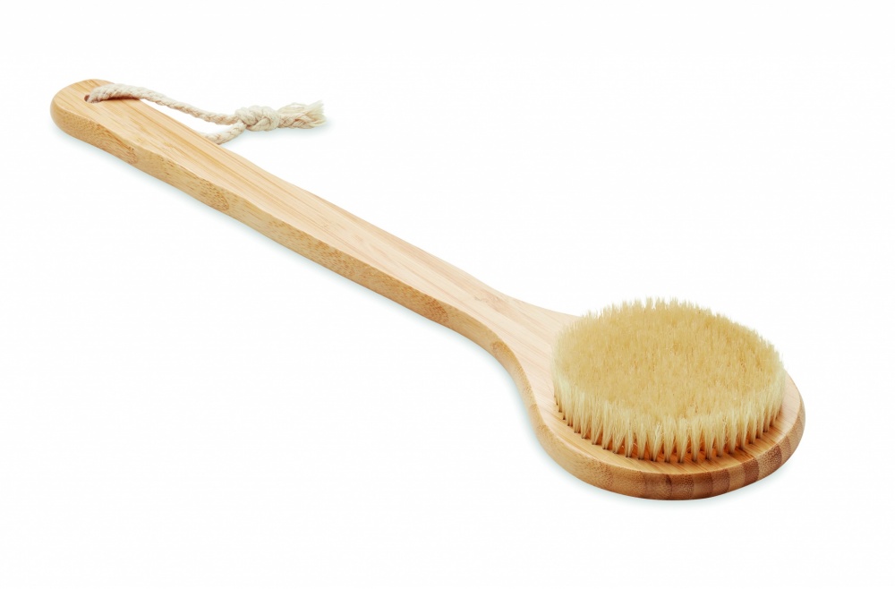 Logo trade promotional items image of: Bamboo bath brush