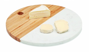 Logo trade promotional items image of: Marble/ bamboo serving board