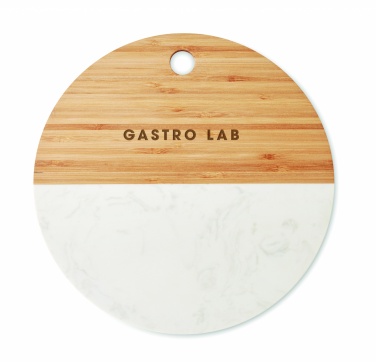 Logotrade promotional merchandise photo of: Marble/ bamboo serving board