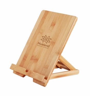 Logotrade promotional giveaway image of: Bamboo tablet stand TUANUI
