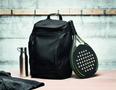 Logo trade promotional gifts image of: 600D RPET sports rucksack