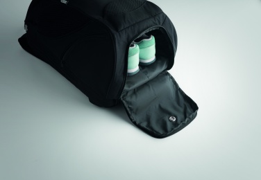 Logo trade promotional item photo of: 600D RPET sports rucksack