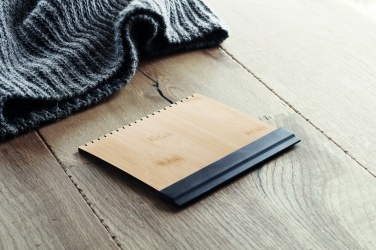 Logo trade promotional items picture of: Bamboo ice scraper