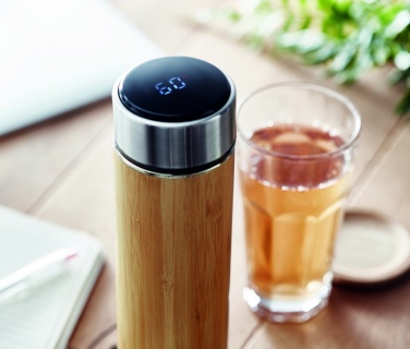 Logotrade promotional gift picture of: Double wall flask 480 ml PANAY