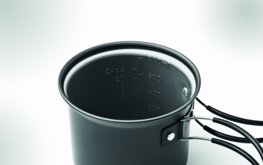Logo trade promotional gifts image of: 2 camping pots with cutlery