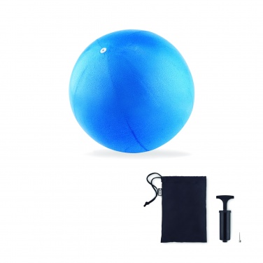 Logo trade promotional product photo of: Small Pilates ball with pump
