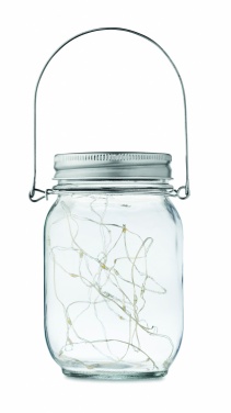 Logotrade promotional gift image of: Solar mason jar outdoor lamp