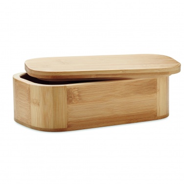 Logo trade promotional merchandise image of: Bamboo lunch box 1000ml LADEN LARGE