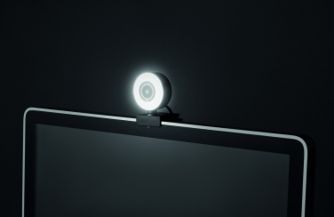 Logo trade corporate gifts picture of: 1080P HD webcam and ring light