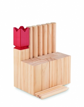 Logotrade promotional product picture of: Pinewood outdoor throwing game