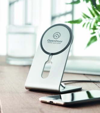 Logo trade promotional giveaways picture of: Portable magnetic charger 15W