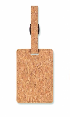 Logo trade corporate gifts picture of: Cork luggage tag
