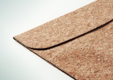 Logo trade promotional products image of: Cork laptop bag magnetic flap