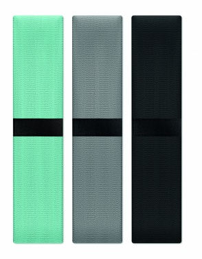 Logo trade promotional giveaways picture of: Set of 3 fitness bands in pouch