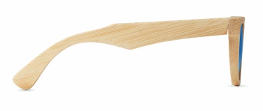 Logo trade corporate gifts image of: Sunglasses and case in bamboo KEILA