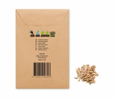 Logo trade promotional merchandise photo of: Flowers mix seeds in envelope