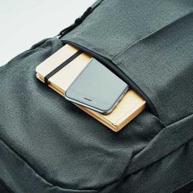 Logotrade promotional gift image of: 600D RPET 2 tone backpack
