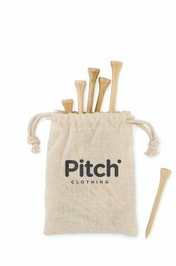 Logotrade promotional items photo of: 20 bamboo golf tees set