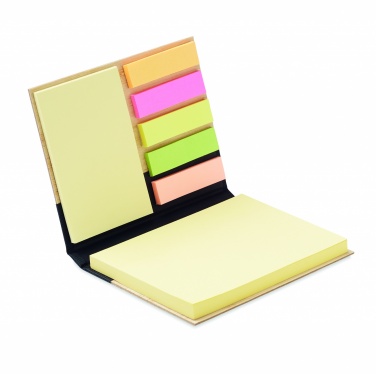 Logotrade promotional merchandise image of: Bamboo sticky note memo pad
