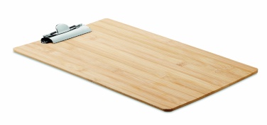 Logo trade promotional gift photo of: A4 bamboo clipboard