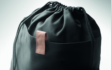 Logo trade promotional products picture of: Recycled cotton drawstring bag