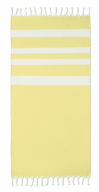 Logotrade promotional gift image of: Hamman towel blanket 140 gr/m²