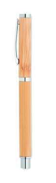 Logotrade promotional item picture of: Bamboo gel pen