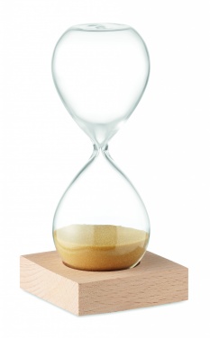 Logotrade promotional giveaway image of: 5 minute sand hourglass