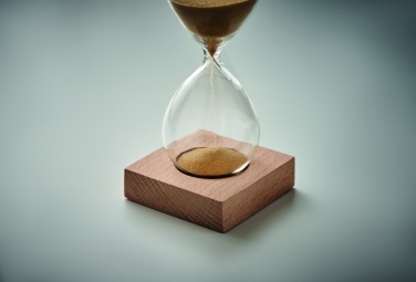 Logo trade promotional giveaway photo of: 5 minute sand hourglass