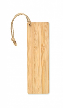 Logotrade promotional giveaway image of: Bamboo bookmark