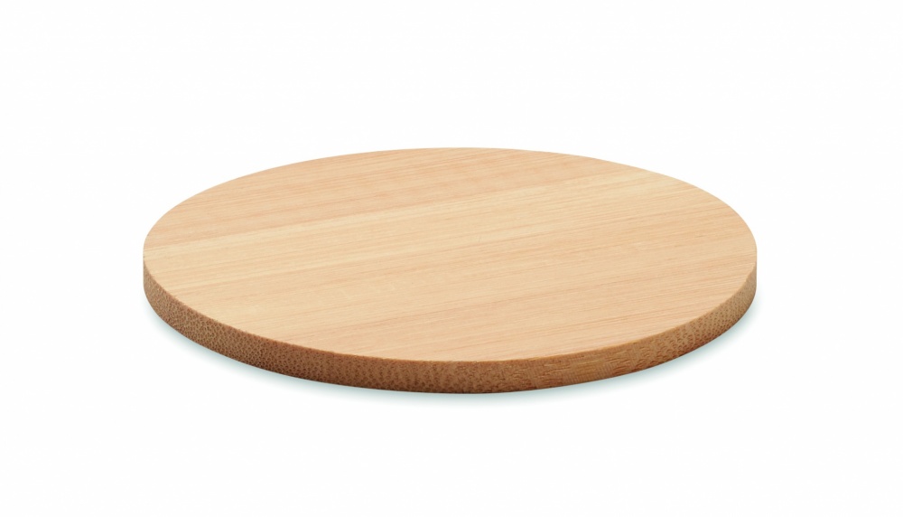 Logotrade promotional merchandise image of: Bamboo round coaster