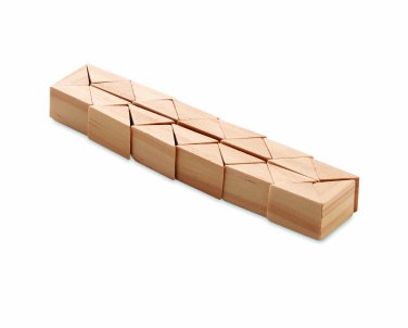 Logotrade promotional gift image of: Wooden puzzle/brain teaser