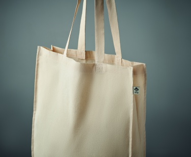 Logotrade promotional giveaway picture of: Organic cotton shopping bag