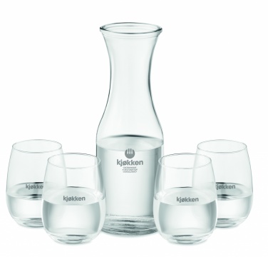 Logotrade corporate gifts photo of: Set of recycled glass drink