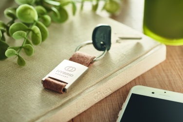 Logotrade promotional item image of: Key ring with cork webbing Kerava