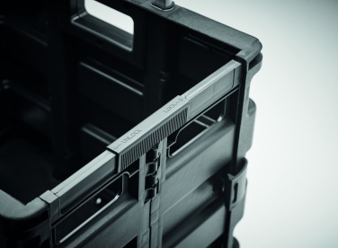 Logo trade promotional giveaways image of: Foldable shopping trolley