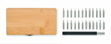 Logo trade promotional giveaways image of: 24 piece tool set