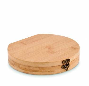 Logotrade promotional giveaway image of: 15 piece tool set bamboo case
