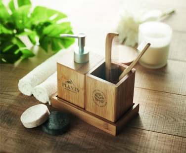 Logotrade promotional items photo of: 3 piece bath set in bamboo