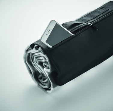 Logotrade promotional products photo of: RPET fleece blanket 150 gr/m²