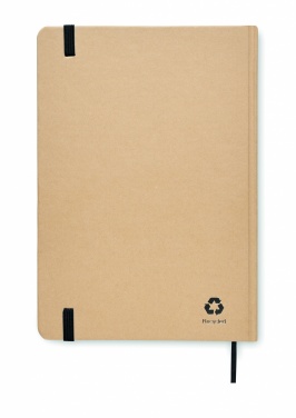 Logo trade promotional gifts picture of: A5 recycled carton notebook