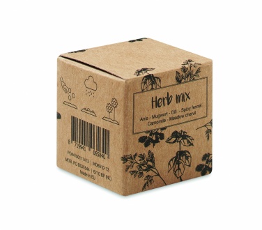 Logotrade promotional giveaways photo of: Herb seed bomb in carton box