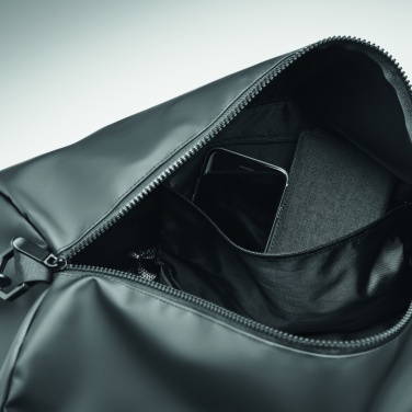 Logo trade promotional items image of: Sports bag in 50C tarpaulin