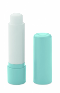 Logo trade promotional giveaways picture of: Vegan lip balm in recycled ABS