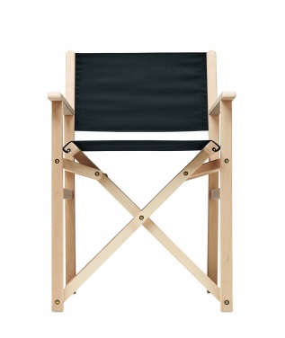 Logotrade promotional gift image of: Foldable wooden beach chair