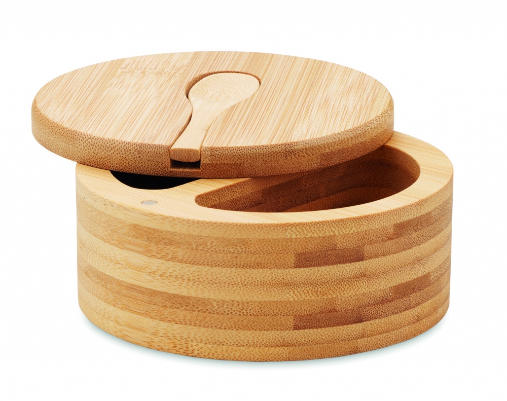 Logotrade promotional gift image of: Salt and pepper bamboo box