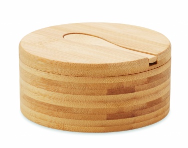 Logo trade promotional product photo of: Salt and pepper bamboo box